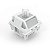 Switch para Teclado Mecânico Redragon Tiger Linear Branco 50gf POM 3 Pinos com Lente Difusora para LED 38un A118L-PC - Imagem 1