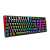 Teclado Mecânico Gamer Redragon Apas RGB Preto Full Size Switch Low Profile Marrom K535-KB - Imagem 2