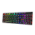 Teclado Mecânico Gamer Redragon Apas RGB Preto Full Size Switch Low Profile Marrom K535-KB - Imagem 3