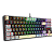 Teclado Mecânico Gamer Redragon Kumara RGB – Switch Marrom, TKL, Tricolor Preto/Cinza/Amarelo, ABNT2 – K552LGY-RGB - Imagem 7