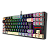 Teclado Mecânico Gamer Redragon Kumara RGB – Switch Marrom, TKL, Tricolor Preto/Cinza/Amarelo, ABNT2 – K552LGY-RGB - Imagem 4
