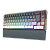 TECLADO MECÂNICO GAMER SHACO PRO PRETO E CINZA RGB COM SWITCH MARROM - Imagem 3