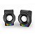Caixas de Som Gamer Redragon Kage RGB Preto USB 2.0 GS514 - Imagem 4