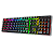 Teclado Magnético Gamer Redragon Dharma Preto RGB Full Size 8K Rapid Trigger SOCD Case em Alumínio K556RGB-M - Imagem 8