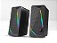 Caixa de Som Redragon Waltz GS510 RGB USB 2.5W x2 com Touch Control | Áudio Gamer Compacto - Imagem 1