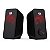 [SE] CAIXA DE SOM REDRAGON STENTOR GS500 LED VERMELHO 10W RMS ESTÉREO 2.0 P2 + USB - Imagem 2