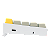 [SE] TECLADO MECÂNICO REDRAGON LAKSHMI 60% ABNT2 – AMARELO, BRANCO E CINZA (SWITCH MARROM) - Imagem 7