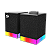 Caixas de Som Gamer Redragon Glyph RGB 2.0 Preto Bluetooth USB 10W RMS com Controle Touch e Roda de Volume GS517 - Imagem 1