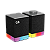 Caixas de Som Gamer Redragon Glyph RGB 2.0 Preto Bluetooth USB 10W RMS com Controle Touch e Roda de Volume GS517 - Imagem 5