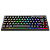 Teclado Membrana Gamer Redragon Crescent Preto RGB 65% ABNT2 com Teclas Multimídia e Macros Dedicadas 26 Teclas Sem Conf - Imagem 7