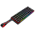 Teclado Magnético Redragon Fizz Magnetic+ 60% Preto RGB Switch AmberMag Linear ABNT2 8000 Hz com Alça Decorativa Ponto d - Imagem 4