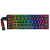 Teclado Magnético Redragon Fizz Magnetic+ 60% Preto RGB Switch AmberMag Linear ABNT2 8000 Hz com Alça Decorativa Ponto d - Imagem 1
