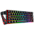 Teclado Magnético Redragon Fizz Magnetic+ 60% Preto RGB Switch AmberMag Linear ABNT2 8000 Hz com Alça Decorativa Ponto d - Imagem 2
