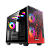 Gabinete Gamer Redragon Strafe Neo CA-617B Preto e Vermelho ATX Compacto Vidro Temperado - Imagem 8