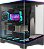 Gabinete Gamer Redragon View CA-622B Preto ARGB Mid Tower Vidro Temperado Curvo USB-C - Imagem 1