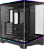 Gabinete Gamer Redragon View CA-622B Preto ARGB Mid Tower Vidro Temperado Curvo USB-C - Imagem 3