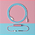Cabo para Teclado Enrolado Aviator Akko Sakura USB-A e USB-C - Imagem 1