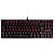 Teclado Mecanico Kumara led vermelho K552 single color - Imagem 1