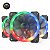 Kit Fan com 3 Unidades Redragon, RGB 120mm, com Controlador, GC-F008 - Imagem 1