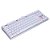 Teclado Redragon Kumara Lunar K552W Single Color White - Imagem 4