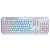 Teclado Redragon Varuna Lunar K559 RGB White ABNT2 - Imagem 1