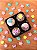 Régua de Confeitos Sprinkles Primavera - Flores, Folhas e Borboleta - Imagem 1