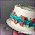 Espátula texturizadora para confeitaria Modelo 7 - 15cm x 9cm | Espátula para bolo Espátula acrílica - Imagem 3