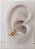 BRINCO PIERCING LISO DUPLO P - Imagem 1