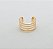 Brinco Piercing 4 Fileiras Liso - Imagem 2