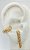 Brinco Ear Hook Reto Cravejado - Imagem 2