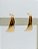 Brinco Ear Hook Gota Minimalista M - Imagem 2