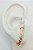 Brinco Ear Hook Martelado - Imagem 1