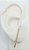 Brinco Ear Hook Cravejado - Imagem 1