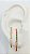 Brinco Ear Hook Cravejado - Imagem 3