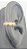 Brinco Piercing 3  Ponto de Luz - Imagem 2