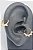BRINCO PIERCING FURO ZIRCONIAS REDONDA - Imagem 2