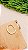 Brinco Argola Cravejada Oval - Imagem 1