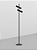 Luminária de chão ROUND SLIM DUPLO - Imagem 1