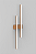 Arandela LINEAR DUPLO (Assimétrico) - Imagem 7