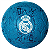 Bola de Futsal Real Madrid Azul com Branco Original e Licenciada - Imagem 2