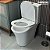 Vaso Sanitário Monobloco California Branco Saída Horizontal Com Caixa Acoplada Assento Soft Close - Imagem 1