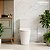 Vaso Sanitário Monobloco California Branco Saída Horizontal Com Caixa Acoplada Assento Soft Close - Imagem 5