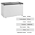 Conservador Refrigerador Plano Vidro Reto Deslizante - Dupla Ação GHDE-410HCZ - Gelopar - Imagem 2