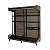Expositor de Carvao 2150x1850x820 Ref 751 Cristal Aço - Imagem 1