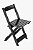 Conjunto de Mesa Com 4 Cadeiras Cor Preta 70x70 - Maplan - Imagem 3