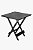Conjunto de Mesa Com 4 Cadeiras Cor Preta 70x70 - Maplan - Imagem 2