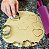 Kit 3 Peças Molde em Inox Cookie Coração MC14145 - Gourmet Mix - Imagem 1