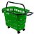 CESTA 30L COM RODINHAS D-300 - DELLAPLAST - Imagem 5