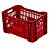 Caixa Hortifruti Vermelha 48,5lts 31x55x36 - Ws - Imagem 1