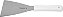 Espatula Reta Profissional GX0207 Inox - Gourmet Mix - Imagem 1